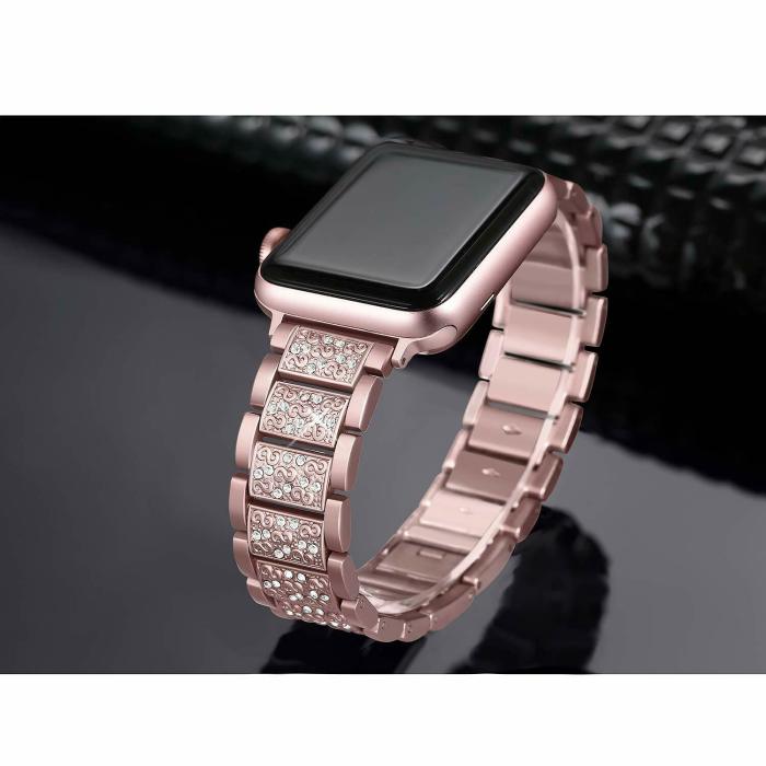 Bling Crystal Diamond Rhinestone Band Wrist Watch Strap For Apple Watch iwatch