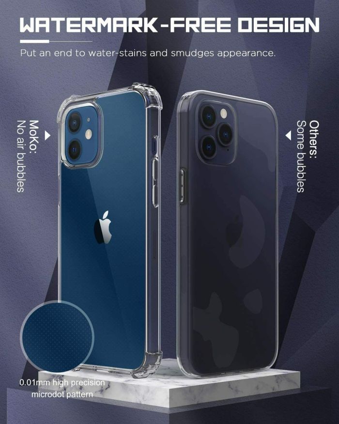 CRYSTAL CLEAR Ultra Slim TPU Case Cover For iPhone 12 / 11 Pro Max Mini 7 8 Plus