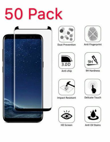 Lot Tempered Glass Screen Protector For Samsung Galaxy Note 10/Note 8/S9/S8/Plus
