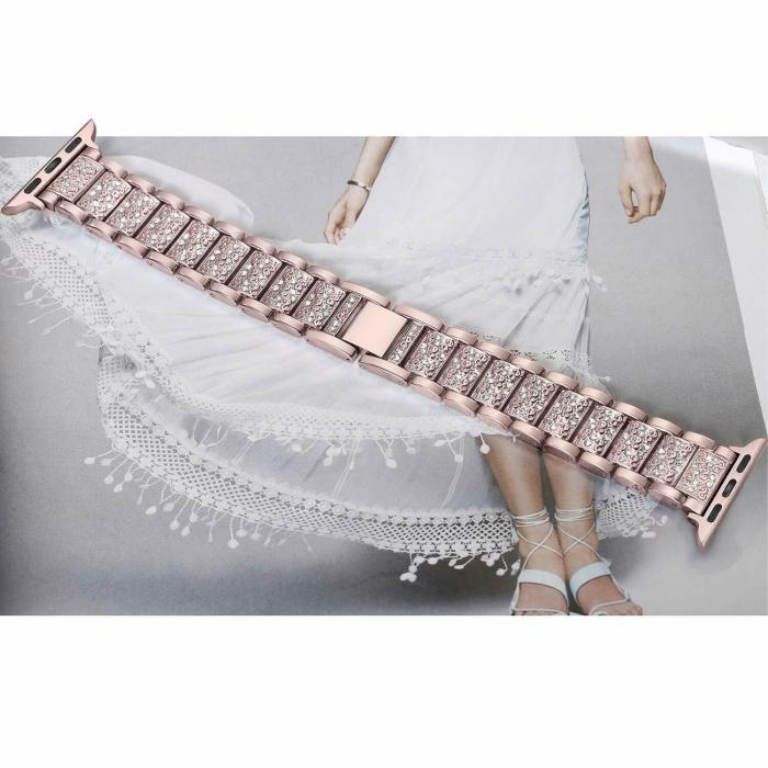 Bling Crystal Diamond Rhinestone Band Wrist Watch Strap For Apple Watch iwatch