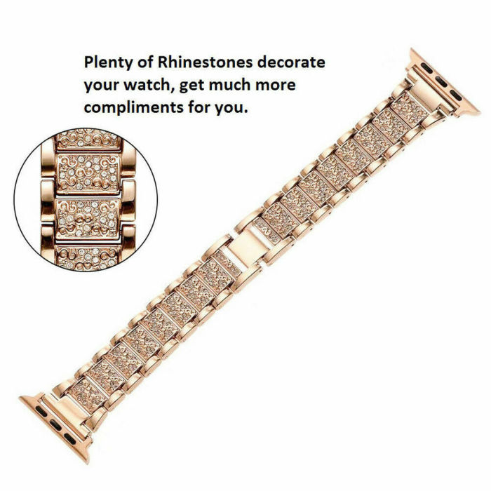 Stainless Steel Watch Band Strap For Apple iWatch Series 5 4 3 2 6 38 40 42 44MM