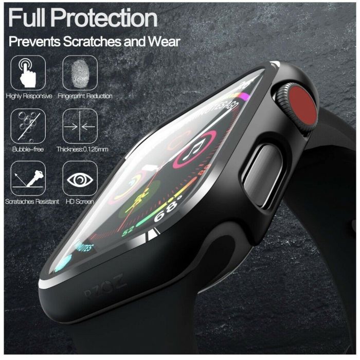 iWatch Apple Watch Series 4 3 2 1 Hybrid Protective Case Full Cover With Screen