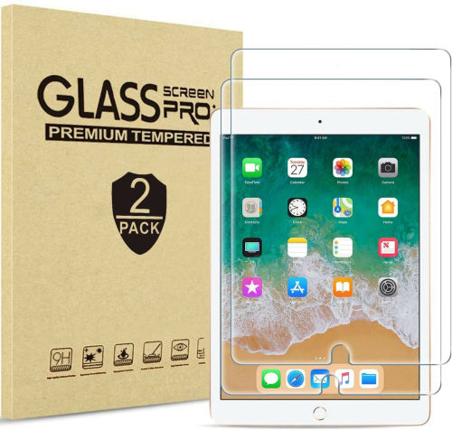 [2-Pack] Tempered GLASS Screen Protector for Apple iPad 8th Generation 2020 10.2