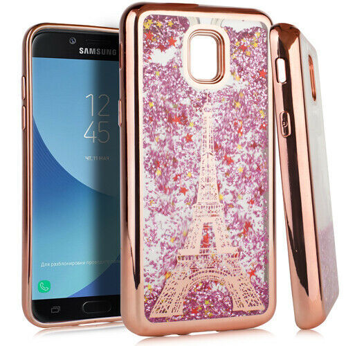 For Samsung Galaxy J3 V 2018/Orbit/Star/Achieve/Aura Hard Liquid Unicorn Case