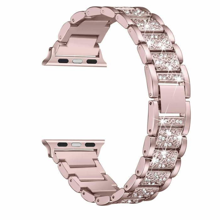 Bling Crystal Diamond Rhinestone Band Wrist Watch Strap For Apple Watch iwatch