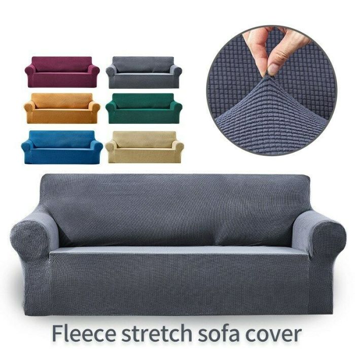 Jacquard Stretch Sofa Covers Slipcovers Settee Furniture Covers / Cushion Cover