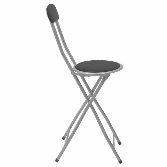 Folding Compact Padded Stool High Chair Breakfast Bar Stools Seat Home Office