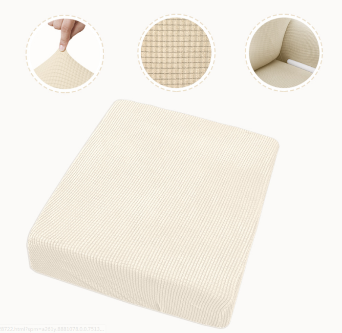 Fabric Stretchy Sofa Seat Cushion Cover Replacement Couch Slip Covers Protector*