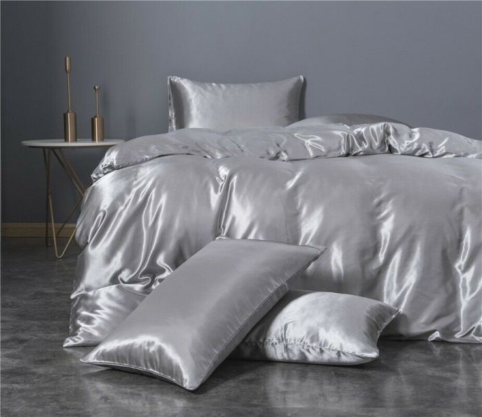 New 3 Piece Soft Pillowcase Bed Duvet Cover Set for Comforter Twin/Queen/King