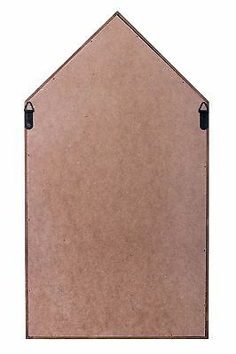Storage Floating Unit Wall Cube Key Letter Rack Display Wooden Shelf House Shape