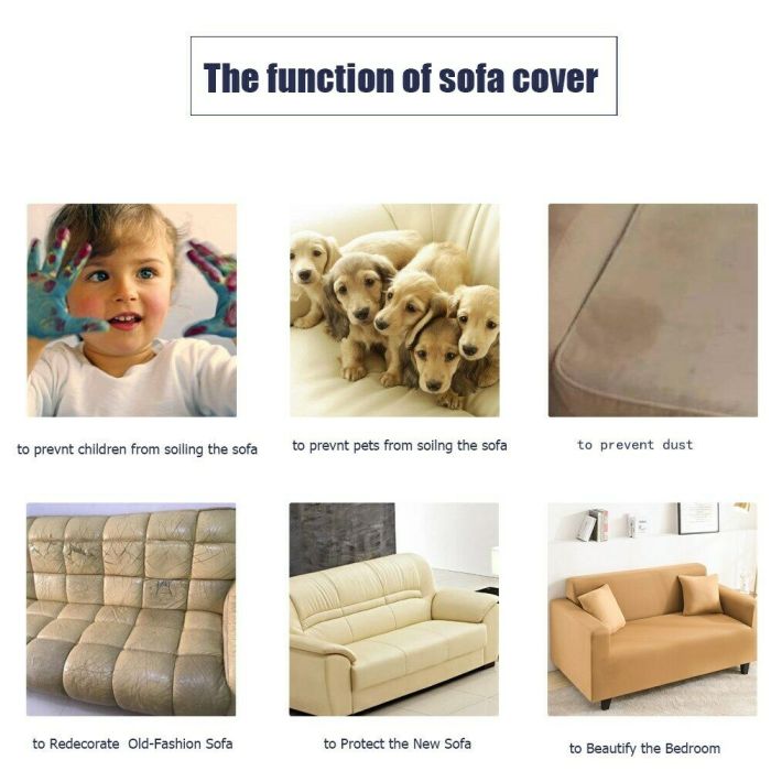 Hot Elastic Sofa Cover For Living Room Spandex Sofa Couch Furniture Protector