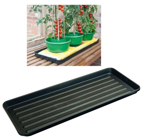 PLASTIC GROW BAG GROWBAG TRAY GARDEN PLANT WATERING TRAYS POTS PLANTERS HALOS
