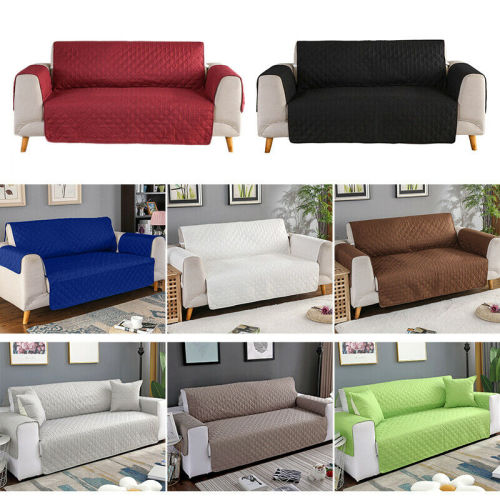 Sofa Couch Cover Pet Dog Kids Mat Furniture Protector Slipcovers Reversible