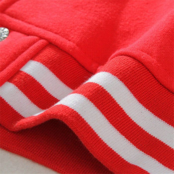 Bape A Bathing Ape Shark Head Men Coats Tops Baseball Jacket Sports Outwear Red