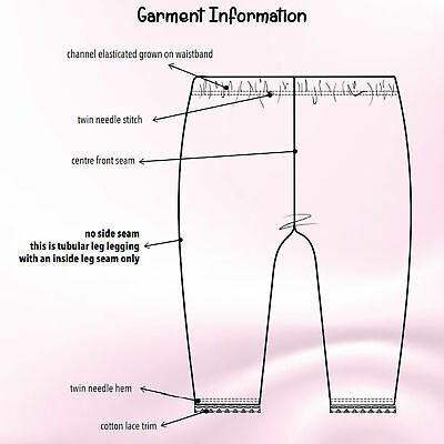 Baby Girl Newborn Toddler Plain Legging Cotton Lace Frill Summer Pants 3-24 Mths