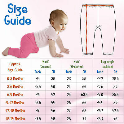Baby Girl Newborn Toddler Plain Legging Cotton Lace Frill Summer Pants 3-24 Mths