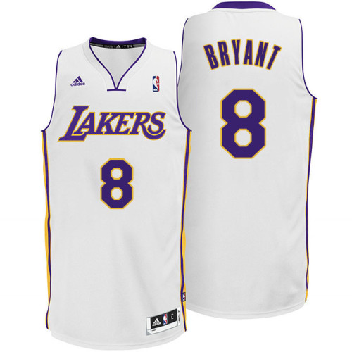 Lakers Kobe Bryant Sunday White Jersey