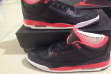 Super Max Perfect Air Jordan 3 Bright Crimson