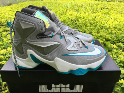 Lebron James 13 Men ---White & Grey