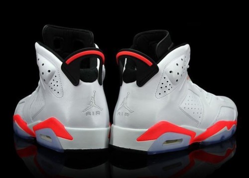 Super Max Perfect Jordan 6 White Infrared shoes