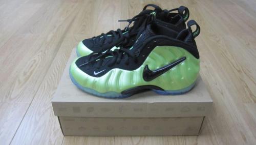 Foamposite one  electric green 