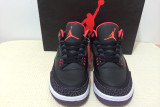 Super Max Perfect Air Jordan 3 Bright Crimson