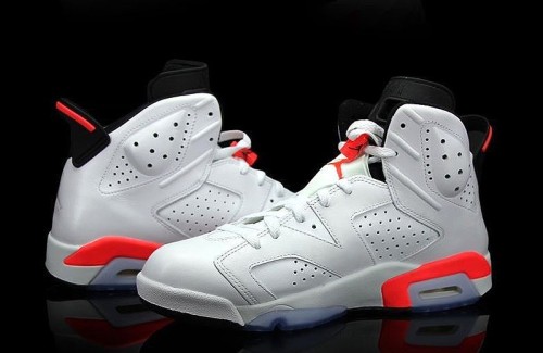 Super Max Perfect Jordan 6 White Infrared shoes