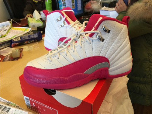 Air Jordan 12 GS  Dynamic Pink 