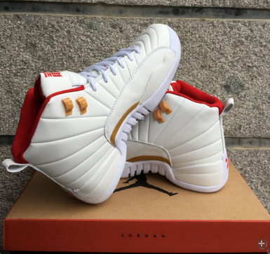 Authentic Air Jordan XII White New Shoes