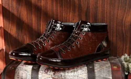 Alexander McQueen men shoes high AAA012