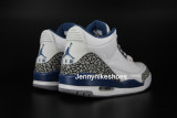 Authentic Air Jordan III True Blue 06