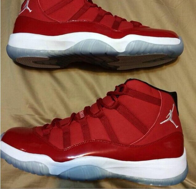 Authentic Air Jordan 11 Red PE Physical