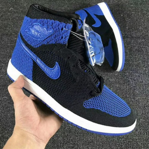 Authentic Air Jordan 1 Flyknit Royal Blue