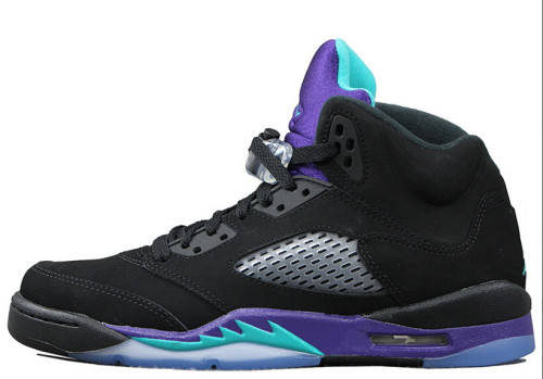 Authentic Air Jordan 5 Retro Black Grape GS1