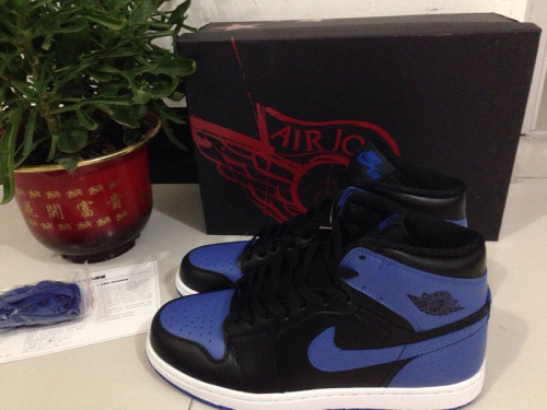 Authentic Air jordan I Retro royal blue 04