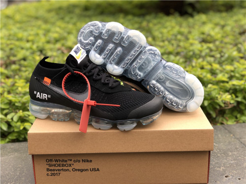 Off-White Union Nike Zoom Air 2018 Black-Faced Crystal Sole Colorways