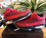 Perfect Jordan Flight Club 80′s Fire Red-Black-White