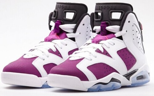 Authentic Air Jordan 6 GS “Bright Grape”