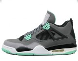 Authentic Air Jordan IV Retro Green Glow