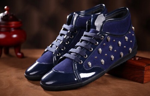 Alexander McQueen men shoes high AAA011