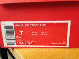Air Yeezy II  Super perfect dark red toe Men Shoes 001