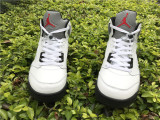 Air Jordan V White Cement