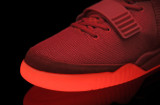 Air Yeezy II super perfect dark red toe Men Shoes 001