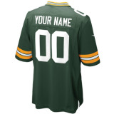 Green Bay Packers Custom Home Game Jersey
