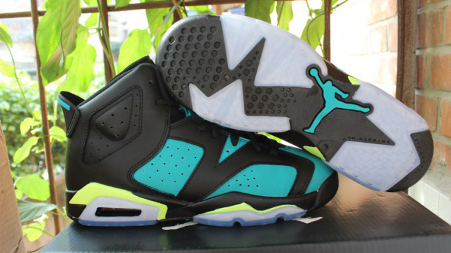 Authentic Air Jordan 6 GS “Turbo Green”