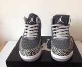 Perfect Jordan Flight Club 80′s Grey-Black-White