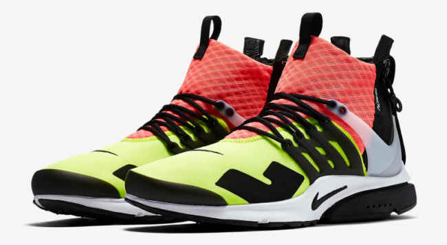 NikeLab Air Presto Mid x Acronym  Hot Lava 