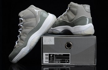 Air Jordan 11 Grey Perfect Shoes 02