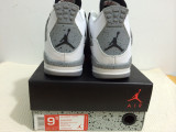 Super Max Perfect Jordan 4 White Cement