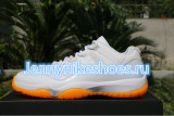 Authentic Air Jordan 11 low Citrus